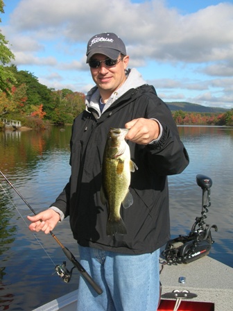 Nice bass and a beautiful fall day!